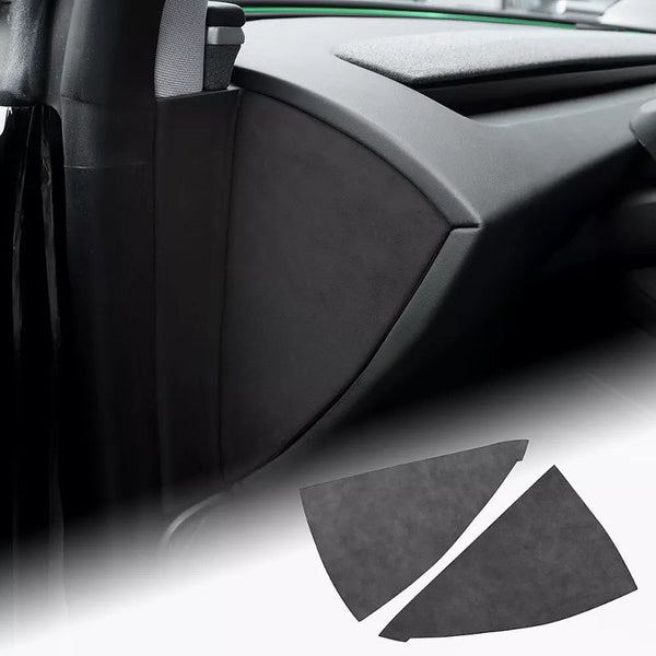 Alcantara Dashboard Side Stickers for Tesla Model 3 Highland