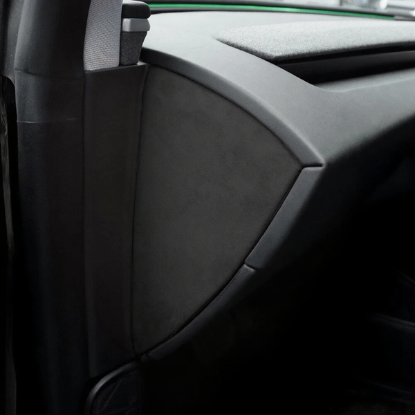 Alcantara Dashboard Side Stickers for Tesla Model 3 Highland