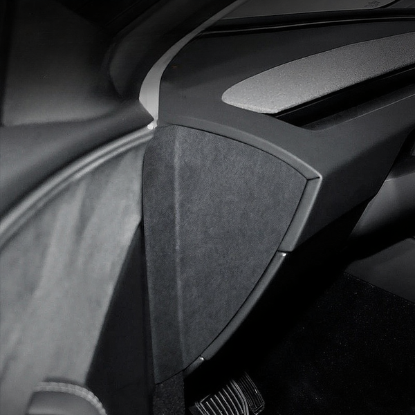 Alcantara Dashboard Side Stickers for Tesla Model 3 Highland