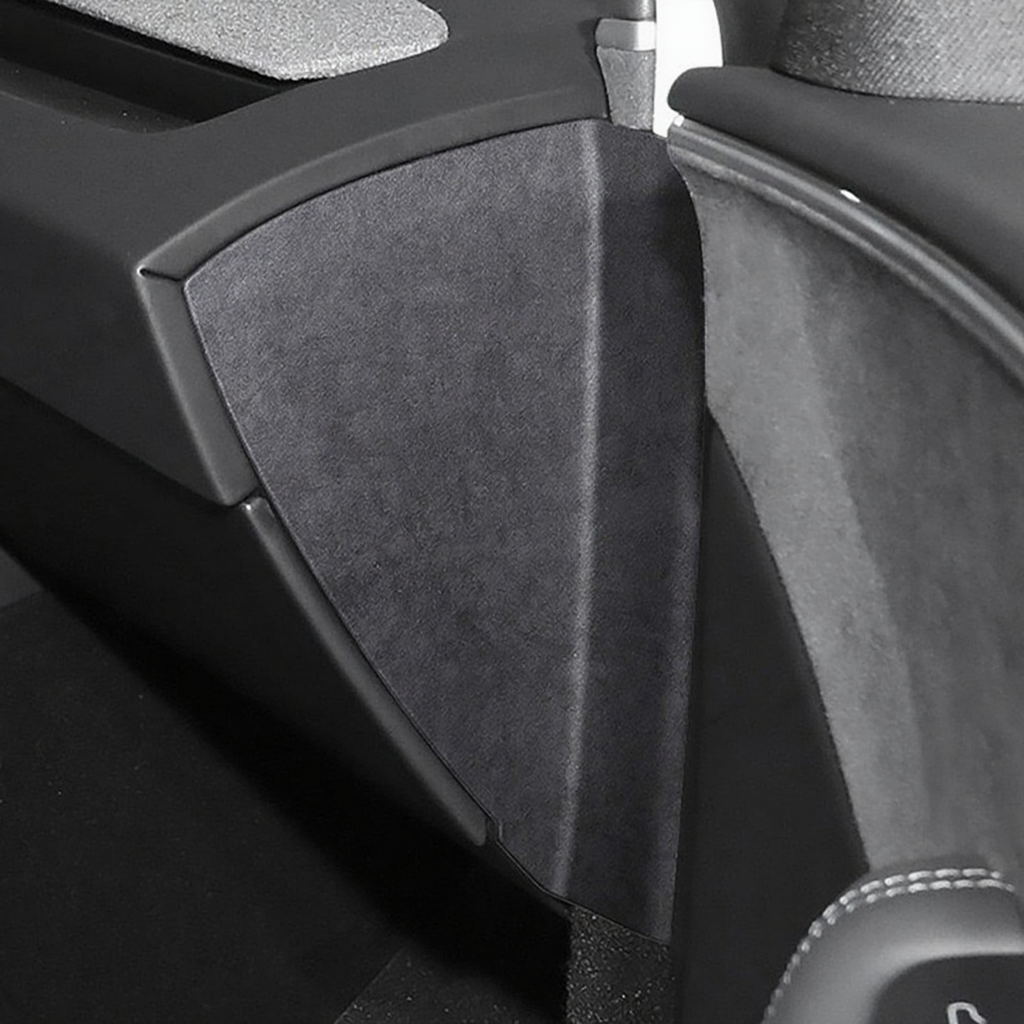 Alcantara Dashboard Side Stickers for Tesla Model 3 Highland