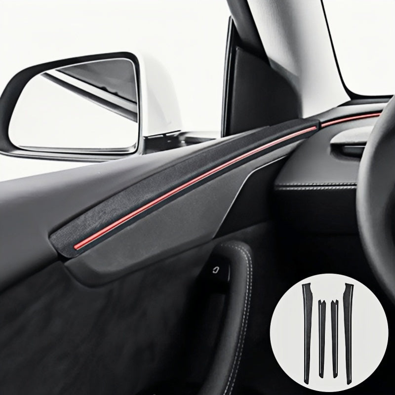 Alcantara Door Panel Cover for Tesla Model Y Juniper Main image