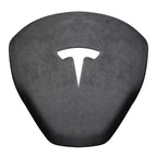 Alcantara Horn Airbag Cover for Tesla Model 3/Y