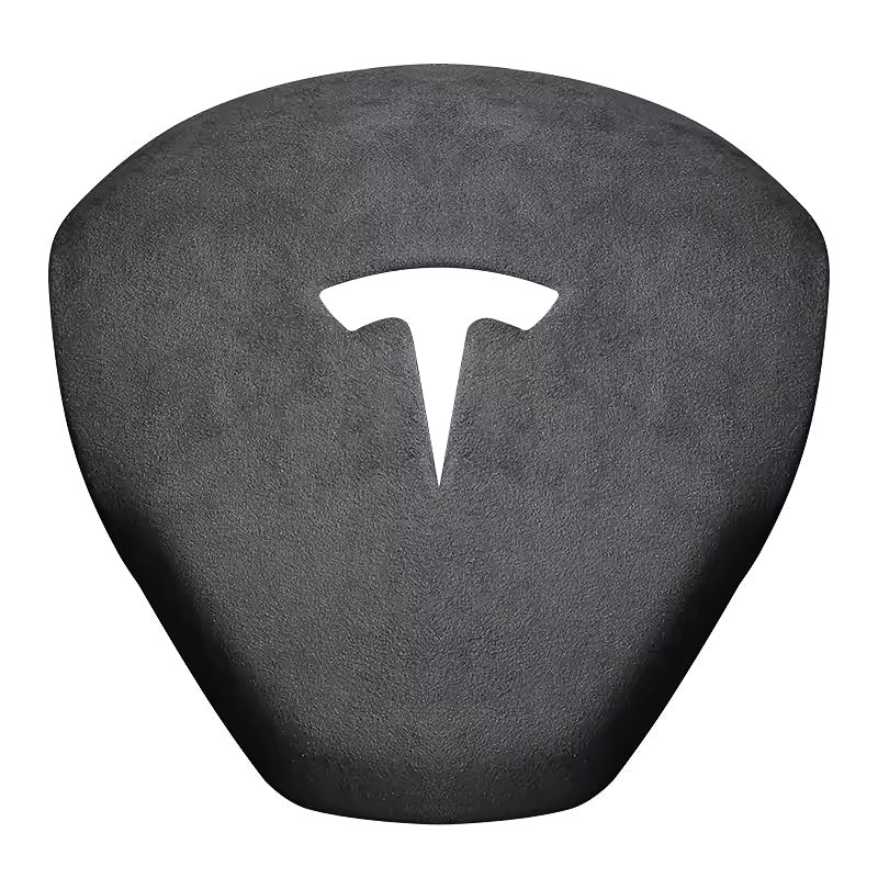 Alcantara Horn Airbag Cover for Tesla Model 3/Y