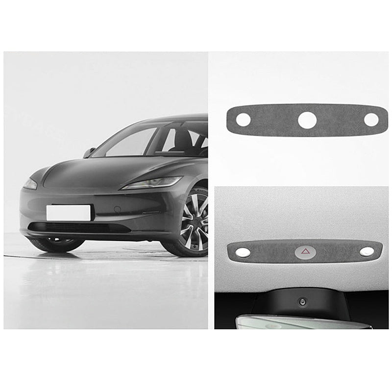 Tesla Model 3 Highland Alcantara Front Reading Light Trim Kit