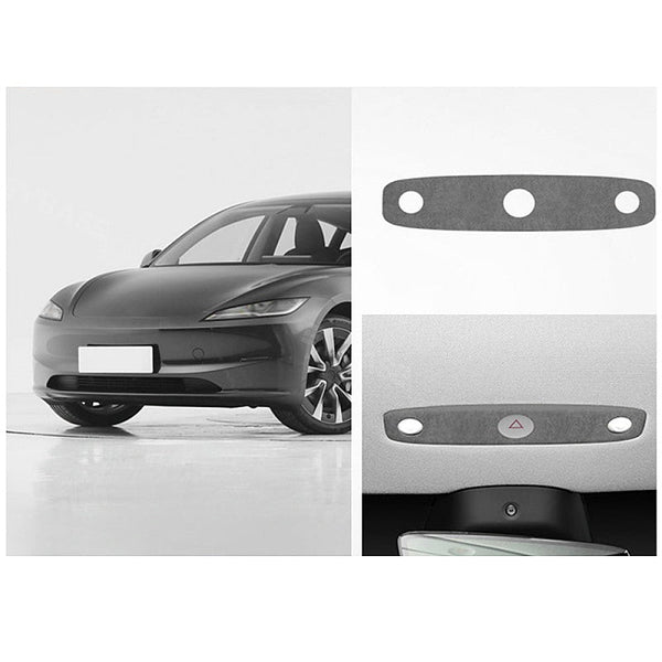 Tesla Model 3 Highland Alcantara Front Reading Light Trim Kit