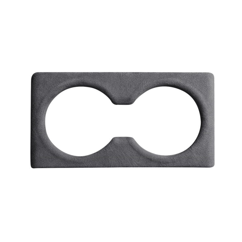 Alcantara Rear Seat Cup Holder Protection Cover For Tesla Model 3 Highland/Y Juniper