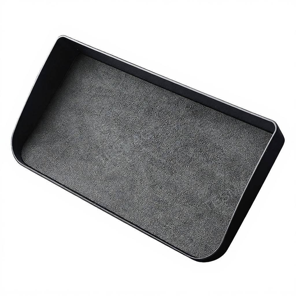 Alcantara Screen Behind Storage Box for Tesla Model 3/Y