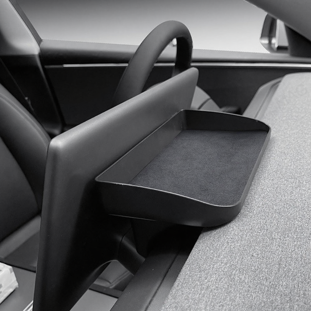 Alcantara Screen Behind Storage Box for Tesla Model 3/Y