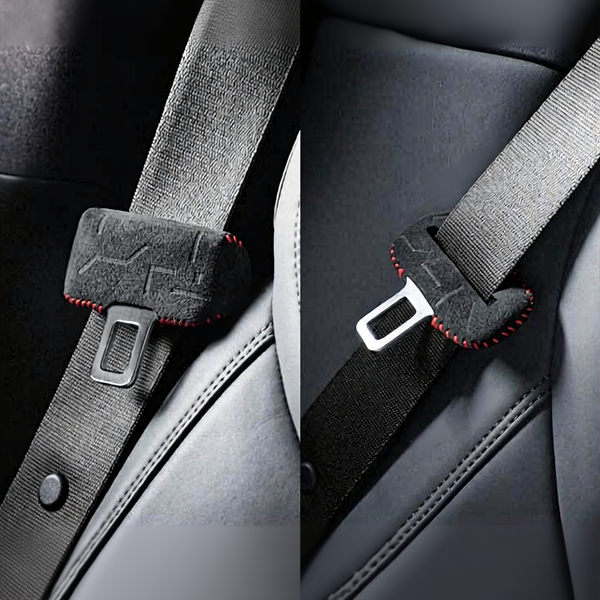 Alcantara Seat Belt Buckle Cover for Tesla Model S/3/X/Y