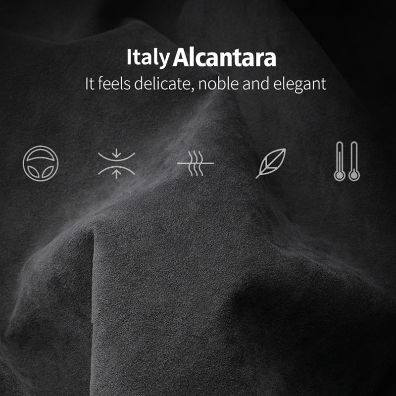 Alcantara Steering Wheel Strip Cover for Tesla Model 3 Highland/Y Juniper