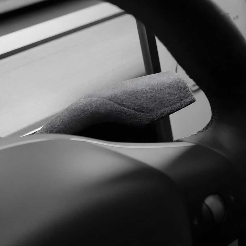 Alcantara Turn Signal Stalk Covers for Tesla Model 3/Y