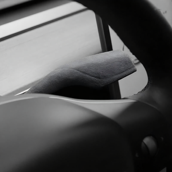 Alcantara Turn Signal Stalk Covers for Tesla Model 3/Y