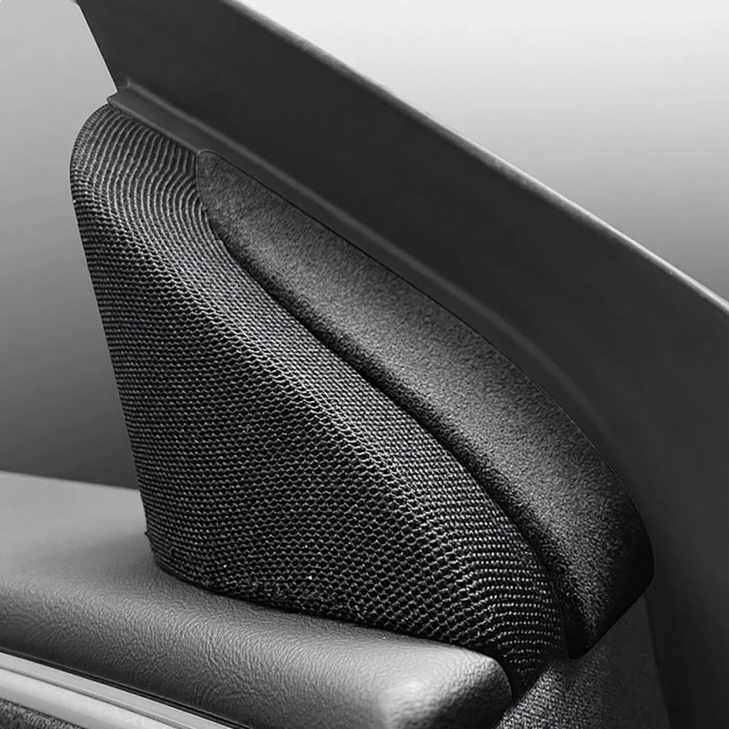 Alcantara Window Audio Trim Cover for Tesla Model 3 Highland/Model Y Juniper