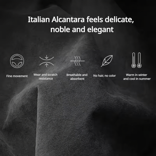Alcantara Window Audio Trim Cover for Tesla Model 3 Highland/Model Y Juniper