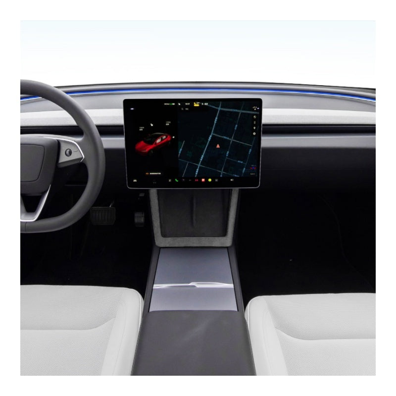 Alcantara  Wireless Charging Frame Cover for Tesla Model 3 Highland/Y Juniper