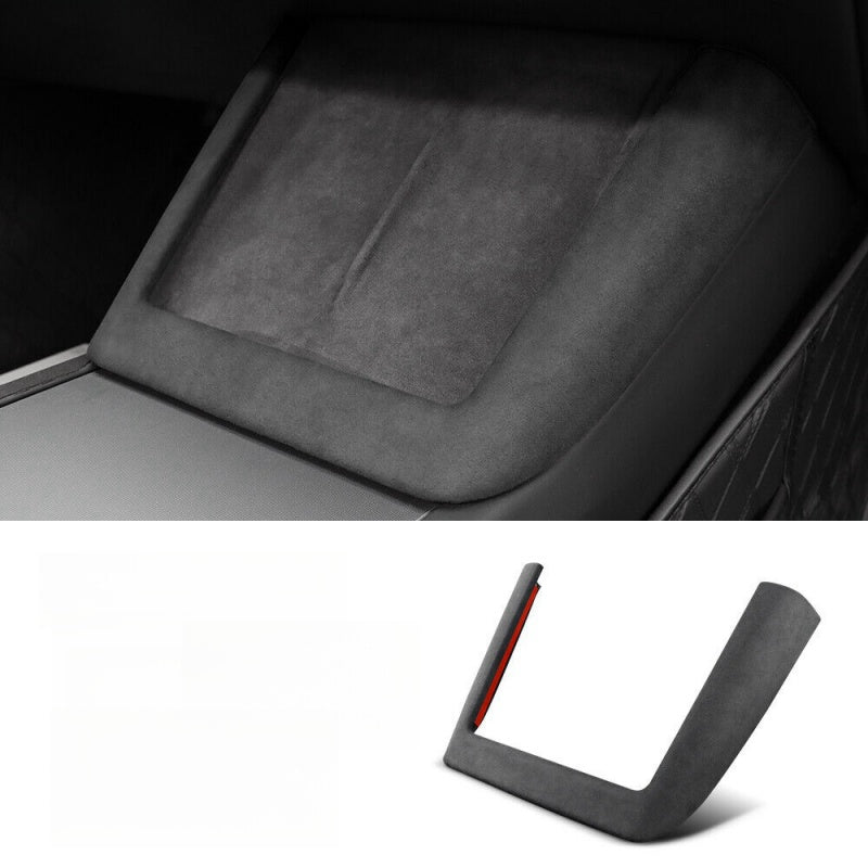 Alcantara  Wireless Charging Frame Cover for Tesla Model 3 Highland/Y Juniper Main image