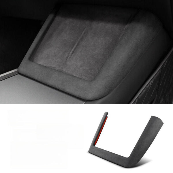 Alcantara  Wireless Charging Frame Cover for Tesla Model 3 Highland/Y Juniper