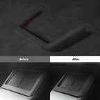 Alcantara  Wireless Charging Frame Cover for Tesla Model 3 Highland/Y Juniper
