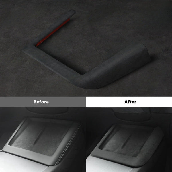 Alcantara  Wireless Charging Frame Cover for Tesla Model 3 Highland/Y Juniper