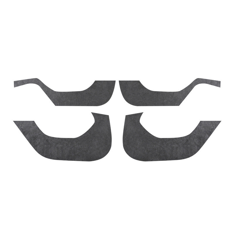 Alcantara door kick protection mat for Tesla Model 3/Y