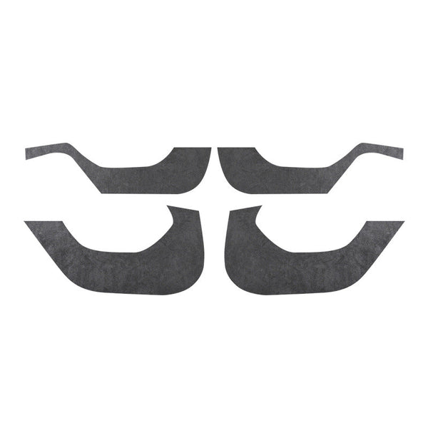 Alcantara door kick protection mat for Tesla Model 3/Y