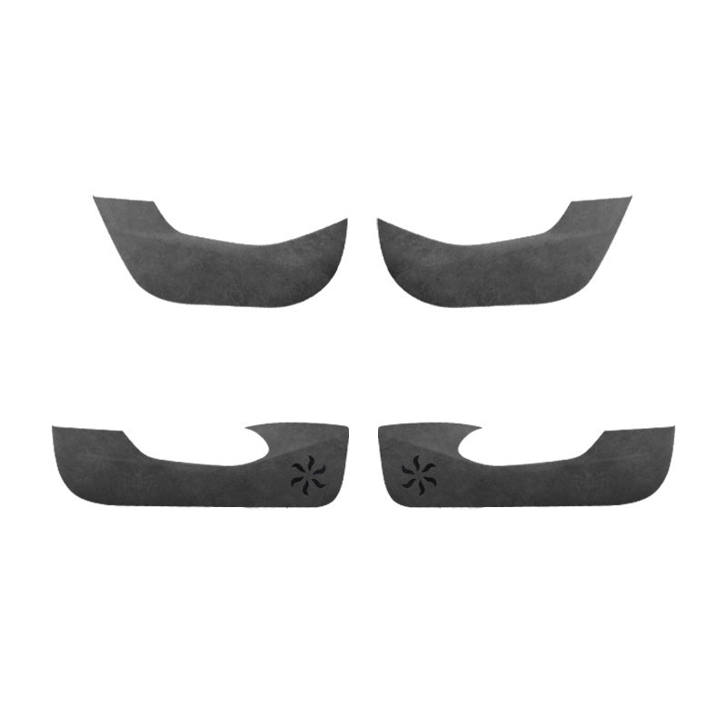 Alcantara door kick protection mat for Tesla Model 3/Y
