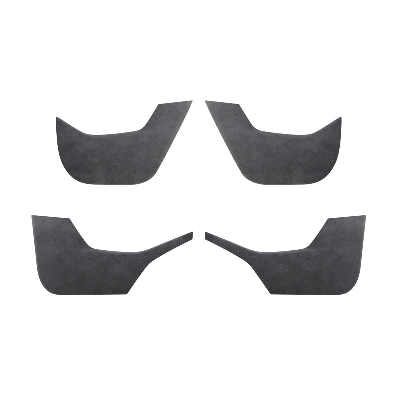 Alcantara door kick protection mat for Tesla Model 3/Y