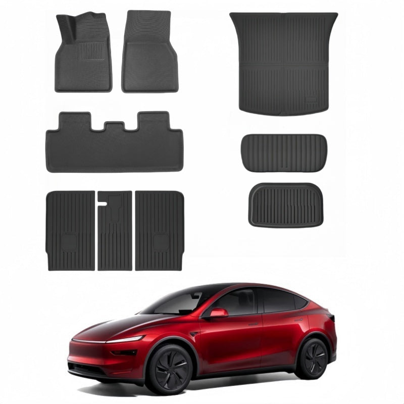 All Weather Floor Mats Set for Tesla Model Y Juniper 2025+ Main image