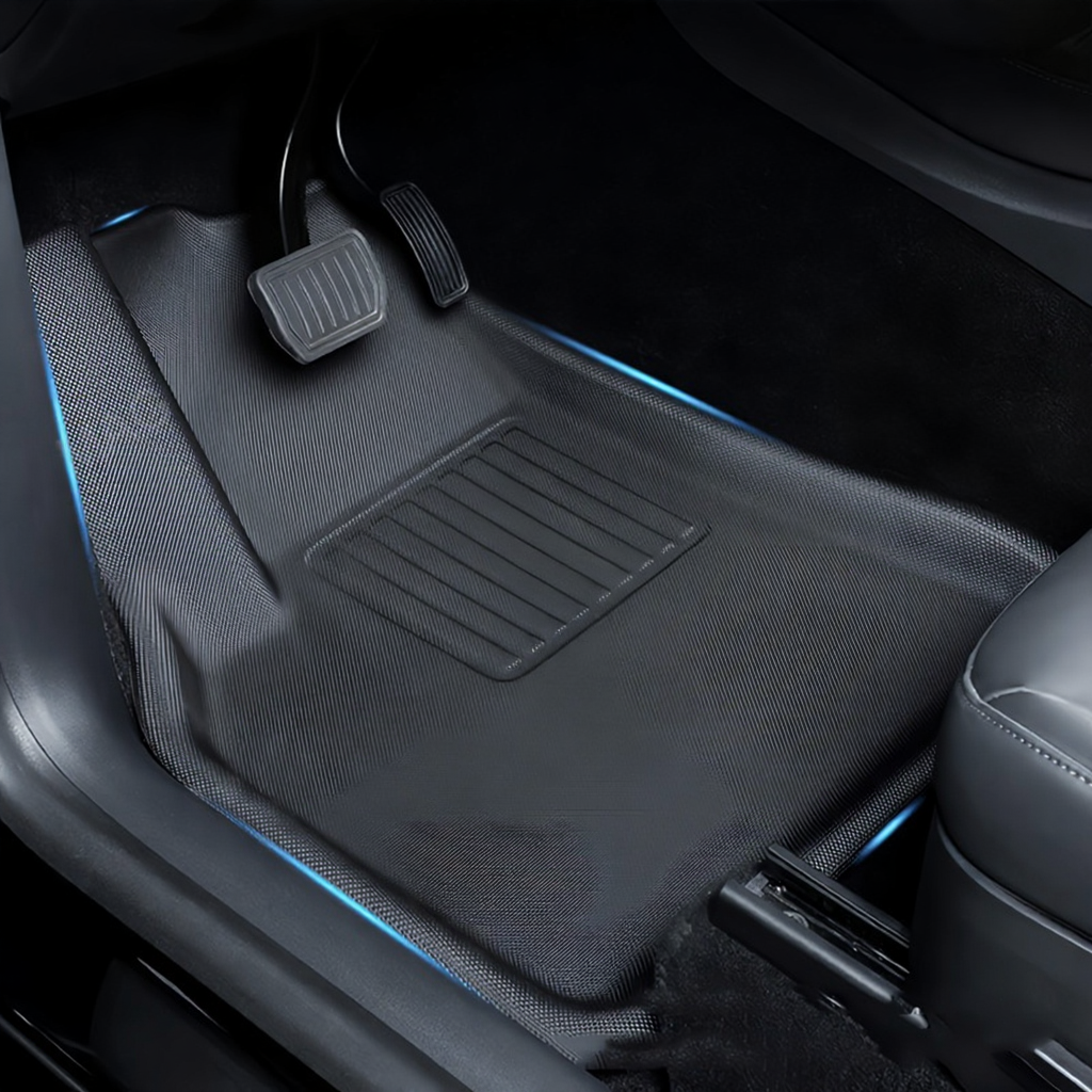 All Weather Floor Mats Set for Tesla Model Y Juniper 2025+