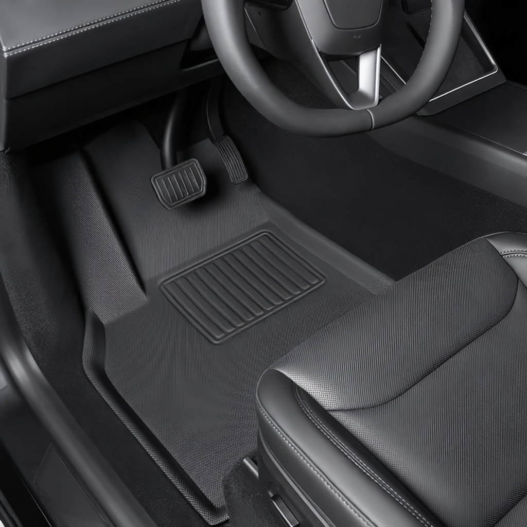 All Weather Floor Mats Set for Tesla Model Y Juniper 2025+