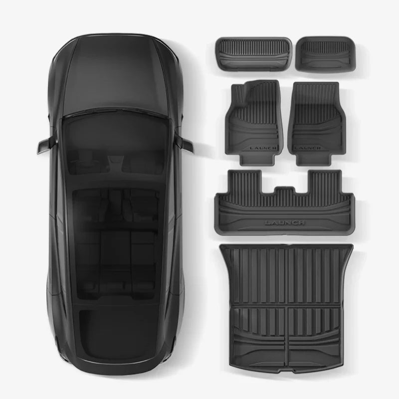 All Weather TPE Floor Mats for Tesla Model Y Juniper 2025+
