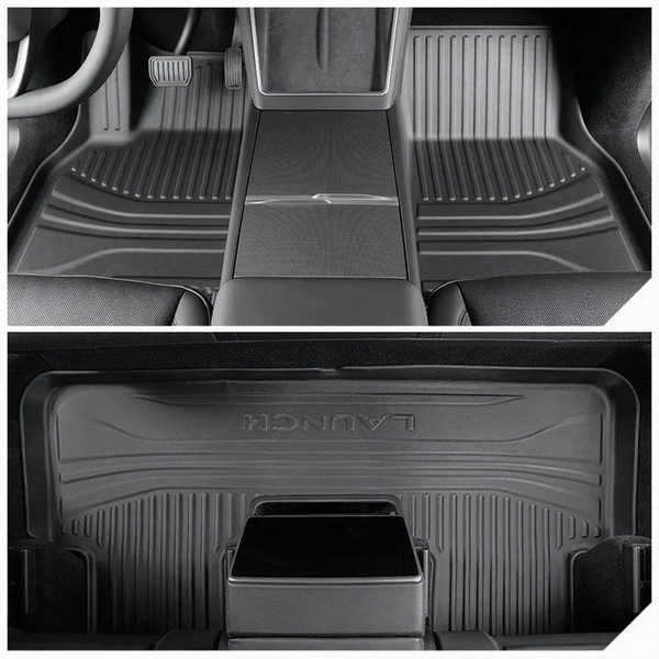 All Weather TPE Floor Mats for Tesla Model Y Juniper 2025+