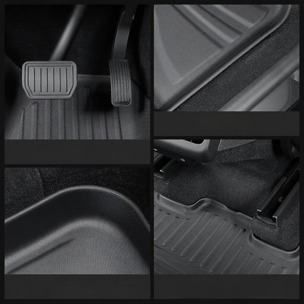 All Weather TPE Floor Mats for Tesla Model Y Juniper 2025+