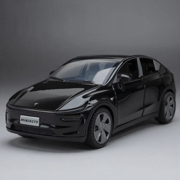 1:32 Alloy Car Model with Sound and Light Diecast for Tesla Model Y Juniper