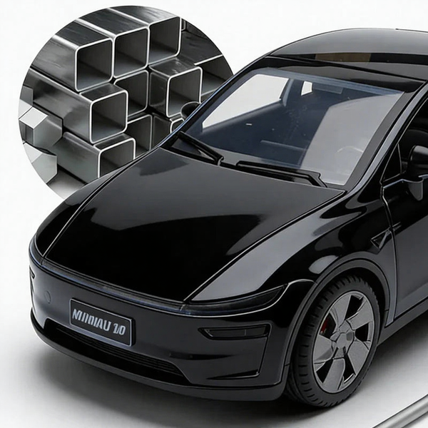 1:32 Alloy Car Model with Sound and Light Diecast for Tesla Model Y Juniper