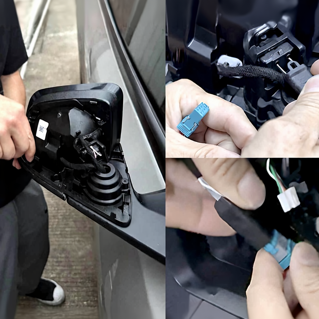 Angel Wing Mirror Welcome Lights for Tesla Model 3/Y