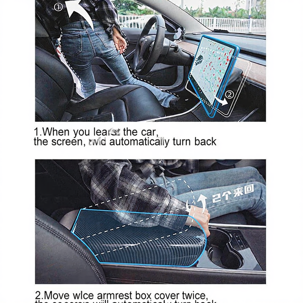 Automatic Swivel Screen Holder for Tesla Model 3/Y