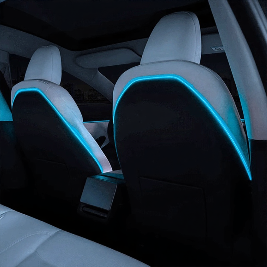 Back Seat Ambient Lights for Tesla Model 3 Highland/Model Y Juniper