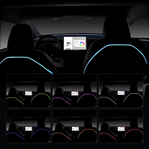 Back Seat Ambient Lights for Tesla Model 3 Highland/Model Y Juniper