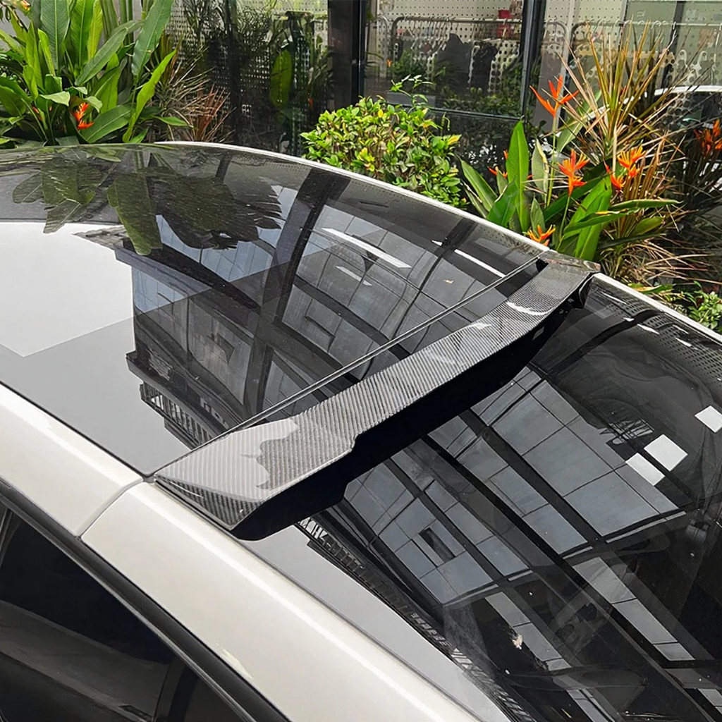 Bat Carbon Fiber Rear Roof Spoiler for Tesla Model Y