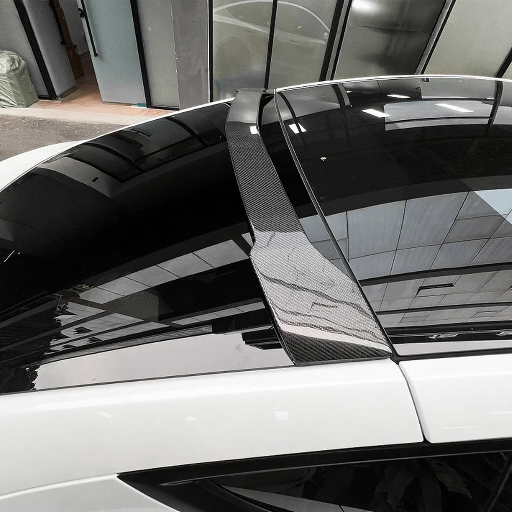 Bat Carbon Fiber Rear Roof Spoiler for Tesla Model Y
