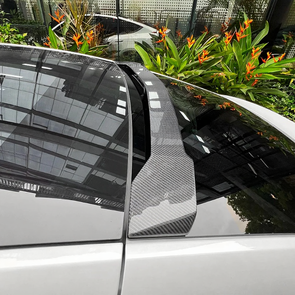 Bat Carbon Fiber Rear Roof Spoiler for Tesla Model Y