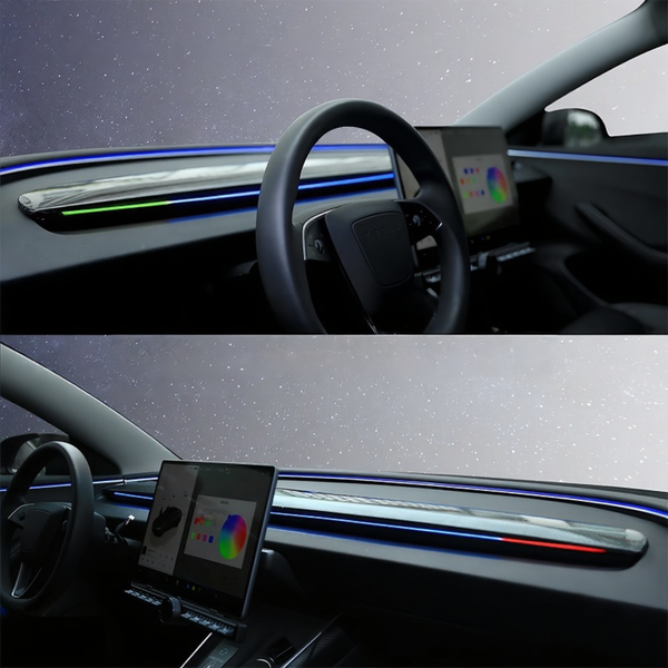 Blind Spot Detection (BSD) Smart Ambient Light for Tesla Model 3/Y