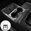 Carbon Fiber Center Console Cup Holder Panel Trim Cover for Tesla Cybertruck 2024+
