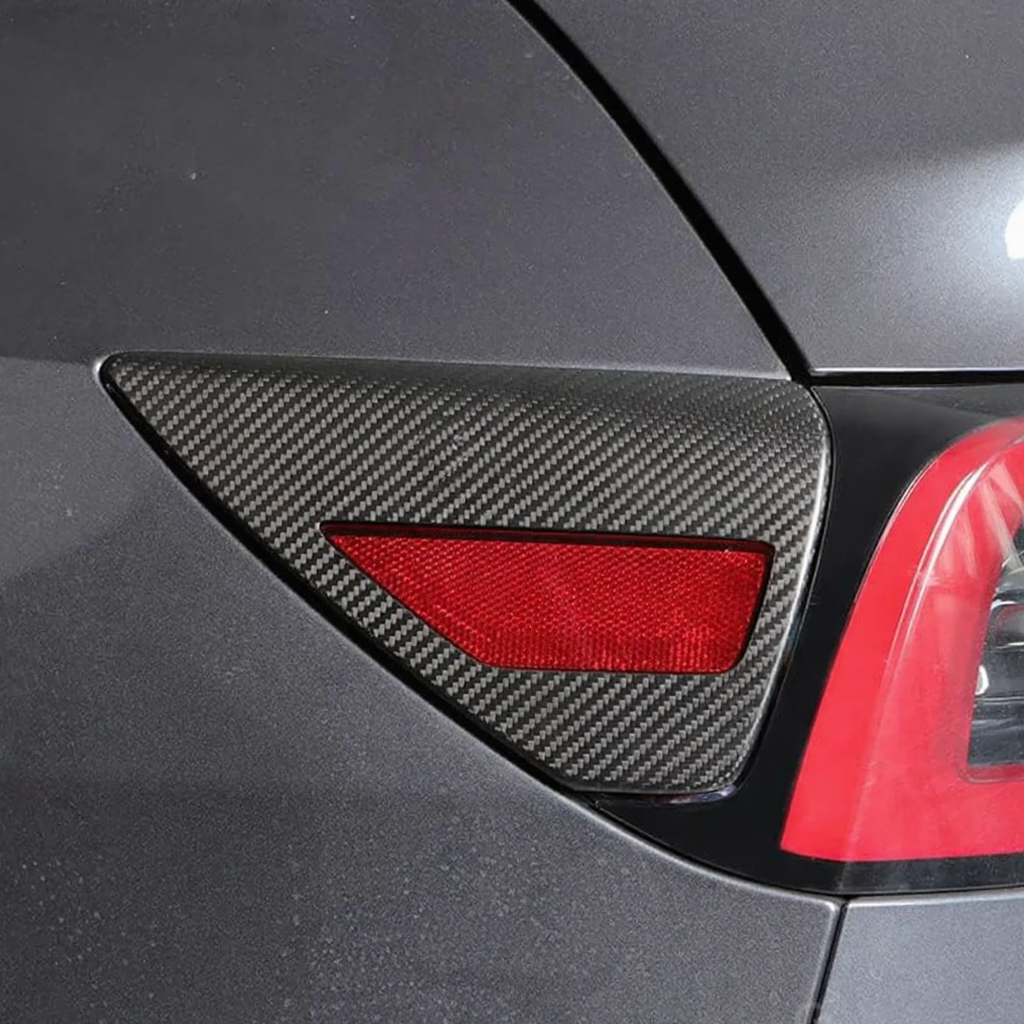 Carbon Fiber Charging Port Cover for Tesla Model 3 Highland/Model Y Juniper
