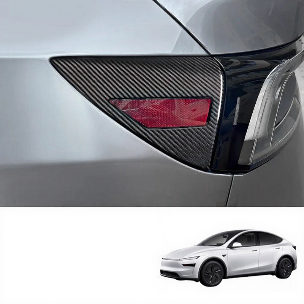 Carbon Fiber Charging Port Cover for Tesla Model 3 Highland/Model Y Juniper
