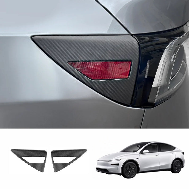 Carbon Fiber Charging Port Cover for Tesla Model 3 Highland/Model Y Juniper Main image