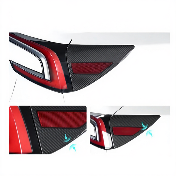 Carbon Fiber Charging Port Cover for Tesla Model 3 Highland/Model Y Juniper