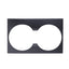 Carbon Fiber Console Cup Holder Overlay Cover for Tesla Model 3 Highland/Model Y Juniper