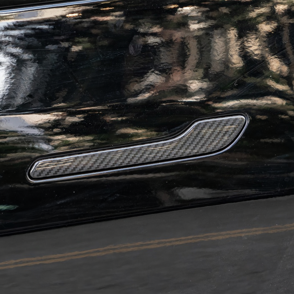 Carbon Fiber Door Handle Covers for Tesla Model 3/Y
